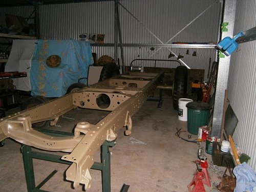 Click image for larger version

Name:	Chassis on stands 2.jpg
Views:	37
Size:	56.1 KB
ID:	53819