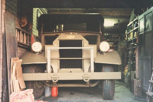 Ian Richardsons cab 11 C8 under restoration UK.JPG