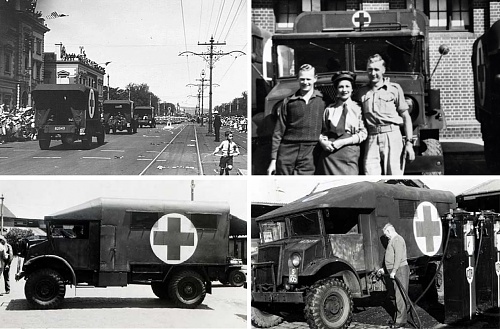 Click image for larger version

Name:	029831  ADELAIDE, SA 1943-03-26. MOTOR AMBULANCES CARRYING WOUNDED MEMBERS OF THE 9TH AUSTRALIAN.jpg
Views:	6
Size:	302.7 KB
ID:	95551