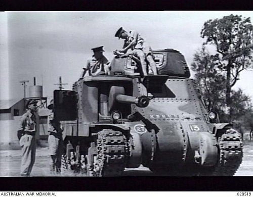 Click image for larger version

Name:	028519  SINGLETON, NSW, AUSTRALIA, 1943-01. GENERAL GRANT M3 MEDIUM TANK  3RD AUSTRALIAN ARMY TA.jpg
Views:	5
Size:	47.5 KB
ID:	67509