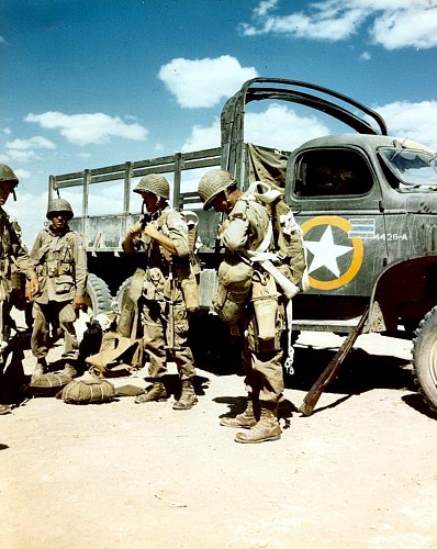 Click image for larger version

Name:	US Paratroopers of the 82nd Airborne preparing for a jump, North Africa (2).jpg
Views:	6
Size:	511.6 KB
ID:	111884