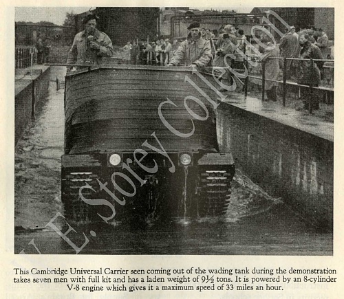 Click image for larger version

Name:	Cambridge Carrier Seen Coming Out of the Wading Tank - 1955.jpg
Views:	1
Size:	172.5 KB
ID:	97357