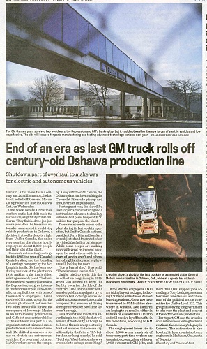 Click image for larger version

Name:	19 December, 2019 - End of an Era as Last GM Truck Rolls Off Assembly Line - Ottawa Citizen.jpg
Views:	6
Size:	1.57 MB
ID:	110879