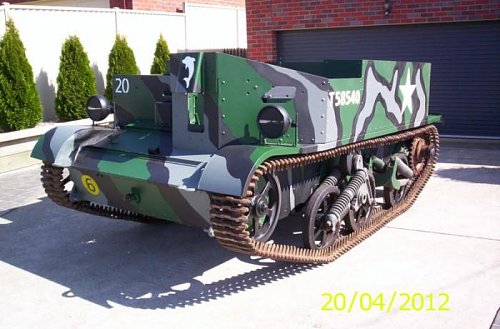 Click image for larger version

Name:	BRITISH BREN CARRIER UNIVERSAL WWII COLLECTABLE VINTAGE ARMY VEHICLE 22Κ Au April2012 c.jpg
Views:	35
Size:	49.9 KB
ID:	48544