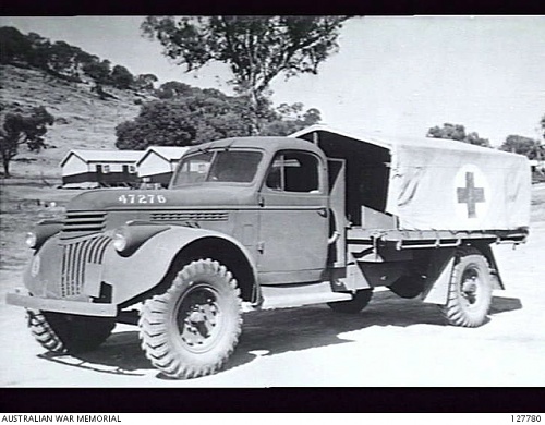 127780  AUSTRALIA. LORRIES,  BLOOD STORAGE (AUSTRALIAN)..JPG