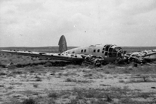 wrecked Heinkel He 111 {small}.jpg