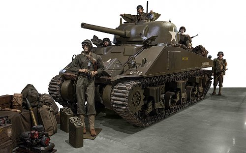 Lot 46 Sherman Normandy tank museum sale .jpg